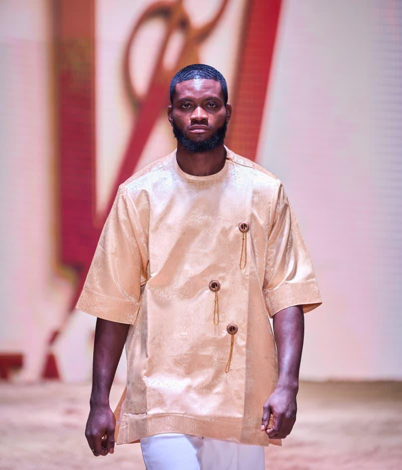 Beige traditional outfit 